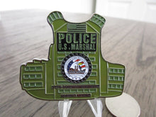 Load image into Gallery viewer, NYPD US Marshal New York Police Counter Terrorism Tactical Vest Challenge Coin
