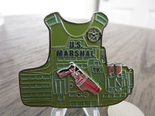 Load image into Gallery viewer, NYPD US Marshal New York Police Counter Terrorism Tactical Vest Challenge Coin
