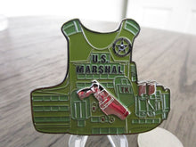 Load image into Gallery viewer, NYPD US Marshal New York Police Counter Terrorism Tactical Vest Challenge Coin
