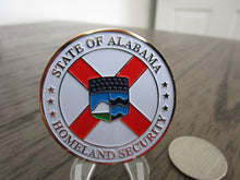 Load image into Gallery viewer, State of Alabama Homeland Security Search &amp; Recovery Dive Team Challenge Coin
