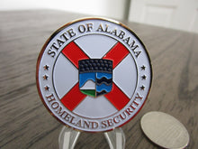 Load image into Gallery viewer, State of Alabama Homeland Security Search &amp; Recovery Dive Team Challenge Coin
