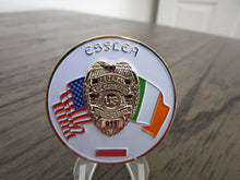 Load image into Gallery viewer, Federal Law Enforcement Agencies Emerald Society ESFLEA Challenge Coin
