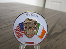 Load image into Gallery viewer, Federal Law Enforcement Agencies Emerald Society ESFLEA Challenge Coin
