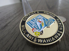 Load image into Gallery viewer, Honolulu Hawaii Police Dept District 2 North Shore Challenge Coins
