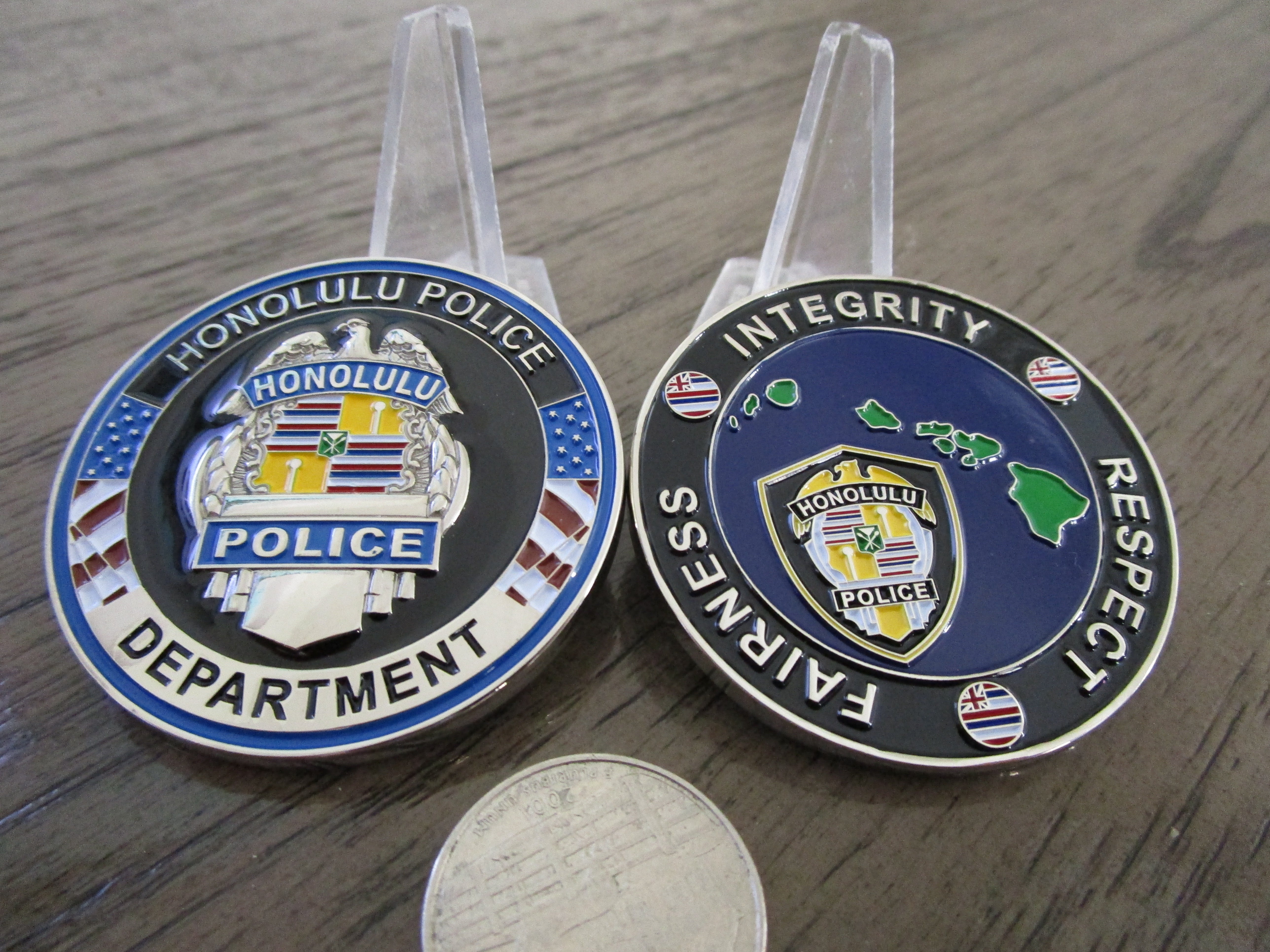 Honolulu Hawaii Police Department HPD Fairness Integrity Respect Chall ...