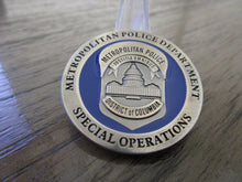 Load image into Gallery viewer, MPD MPDC Washington DC Metropolitan Police Special Operations Challenge Coin
