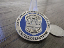 Load image into Gallery viewer, MPD MPDC Washington DC Metropolitan Police Special Operations Challenge Coin
