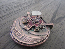 Load image into Gallery viewer, NYPD Yankee Stadium Punisher Medal Of Valor Police Challenge Coin
