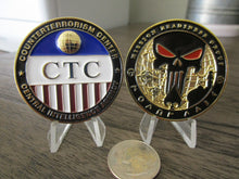 Load image into Gallery viewer, Central Intelligence Agency Counterterroism Center Mission Readiness Punisher CIA CT CTC Challenge Coin
