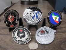 Load image into Gallery viewer, Lot of 16 CIA Challenge Coins SAD SOG Seal Team VI Spy vs Spy NOC
