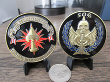 Load image into Gallery viewer, Lot of 16 CIA Challenge Coins SAD SOG Seal Team VI Spy vs Spy NOC
