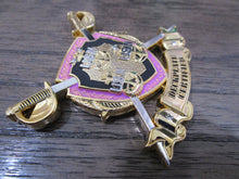 Load image into Gallery viewer, USN Goat Locker Approved Deckplate Certified Female Chief CPO Pink Challenge Coin
