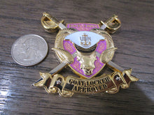 Load image into Gallery viewer, USN Goat Locker Approved Deckplate Certified Female Chief CPO Pink Challenge Coin
