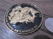 Load image into Gallery viewer, United States Marine Corps USMC Bulldog Don&#39;t Fear me Reaper USMC Challenge Coin
