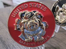 Load image into Gallery viewer, United States Marine Corps USMC Bulldog Don&#39;t Fear me Reaper USMC Challenge Coin
