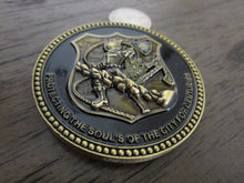 Load image into Gallery viewer, NYPD Ghost Rider Reaper Protecting The Souls  Of The City Challenge Coin
