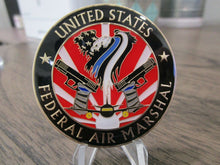 Load image into Gallery viewer, United States Federal Air Marshal Service FAM FAMS Double Glocks Challenge Coin
