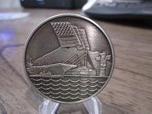 Load image into Gallery viewer, Vintage USN Naval Station Everett 10th Anniversary 1994 - 2004 Challenge Coin
