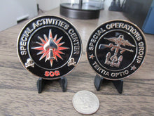 Load image into Gallery viewer, Lot of 3 CIA Challenge Coins GRS Global Response Staff SOG Directorate of Operations
