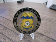 Load image into Gallery viewer, Federal Air Marshal Service Tokyo Olympics 2020 FAM FAMS Challenge Coin (Black)
