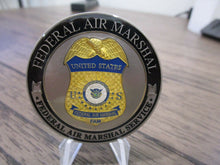 Load image into Gallery viewer, Federal Air Marshal Service Tokyo Olympics 2020 FAM FAMS Challenge Coin (Black)
