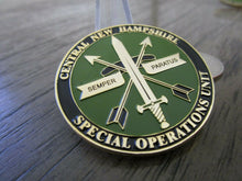 Load image into Gallery viewer, Central New Hampshire Police Special Operations Unit Punisher Challenge Coin
